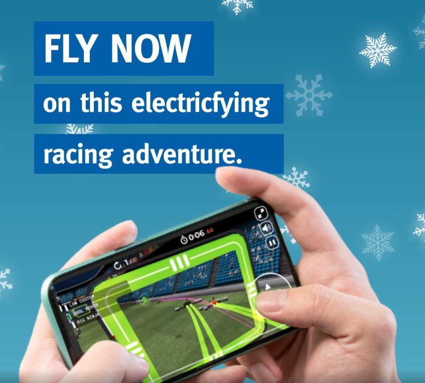 Cleared for Takeoff: Mower’s holiday social campaign features FirstEnergy’s Drone Safety Zone video game